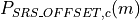 P_{SRS\_OFFSET,c}(m)